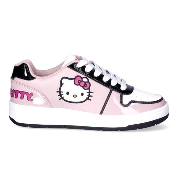 Hello Kitty Shoes - NEW Hello Kitty by Sanrio Women's Size 8 Pink Casual Court Sneakers